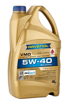 Масло моторное Ravenol 5W-40 VMO C3 CF/SN синтетическое 4л 4014835723894 / 5W40