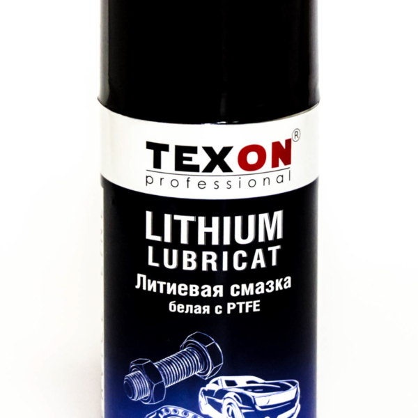 Смазка литиевая с PTFE белаяTexon 200 мл