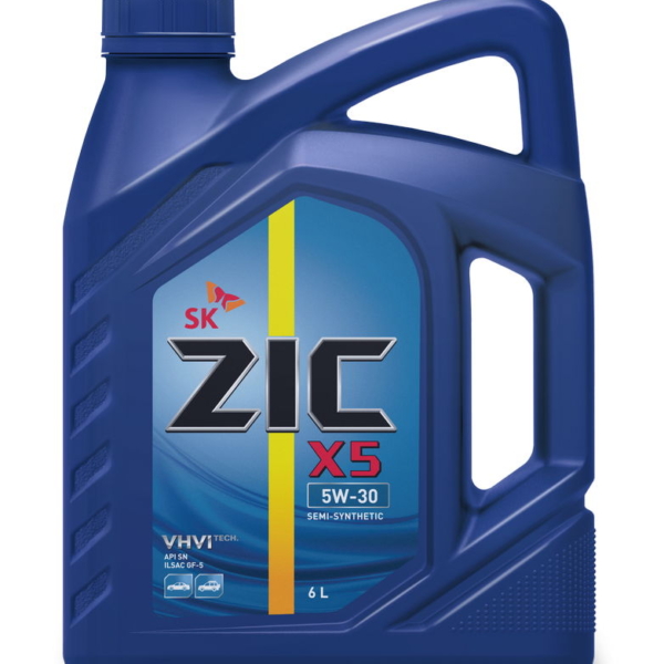 Масло моторное ZIC 5W-30 X5 SP п/синтетическое 6л / 5W30