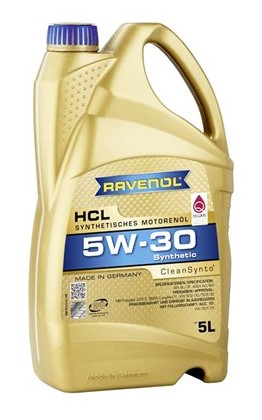 Масло моторное Ravenol 5W-30 HCL A3/B4 CF/SL синтетическое 5л 4014835722958 / 5W30