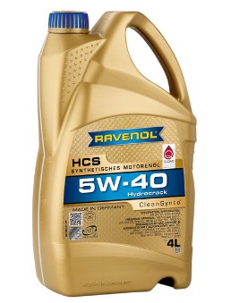 Масло моторное Ravenol 5W-40 HCS A3/B4 CF/SN синтетическое 1л / 5W40
