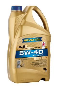 Масло моторное Ravenol 5W-40 HCS A3/B4 CF/SN синтетическое 4л / 5W40