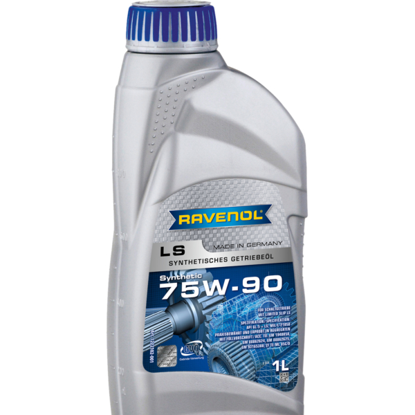 Масло трансмиссионное Ravenol 75W-90 LS GL-5 LS полусинтетическое 1л 4014835734319 / 75W90