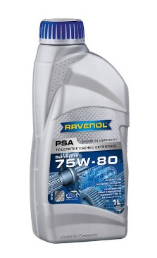 Масло трансмиссионное Ravenol 75W-80 PSA полусинтетическое 1л / 75W80