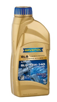 Масло трансмиссионное Ravenol 75W-140 Getriebeoel SLS GL 5 LS синтетическое 1л 4014835734012 / 75W140