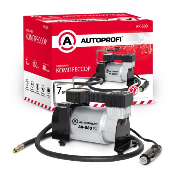 Компрессор Autoprofi 40 л/мин 150 Вт металлический