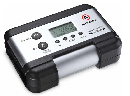 Компрессор Autoprofi 30 л/мин до 7 атм 120 Вт цифровой дисплей тест АКБ и генератора металлический