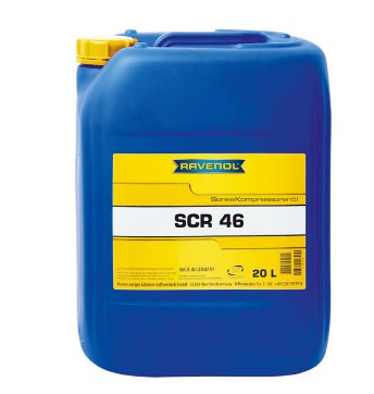 Масло компрессорное Ravenol Screw Kompressorenoil SCR 46 миниральное 20л