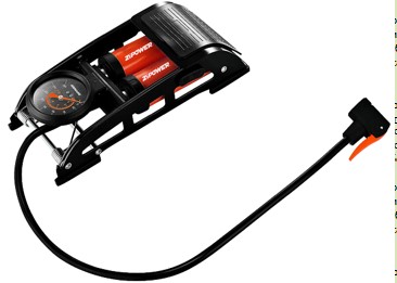Насос ножной двухпоршневой Zipower 55×120 мм