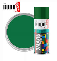 Эмаль Kudo зеленая 520 мл