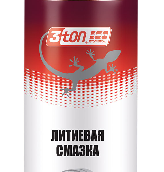 Смазка литевая 3TON 520мл белая аэрозоль