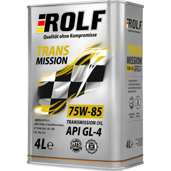 Масло ROLF 75W85 GL-4 4л