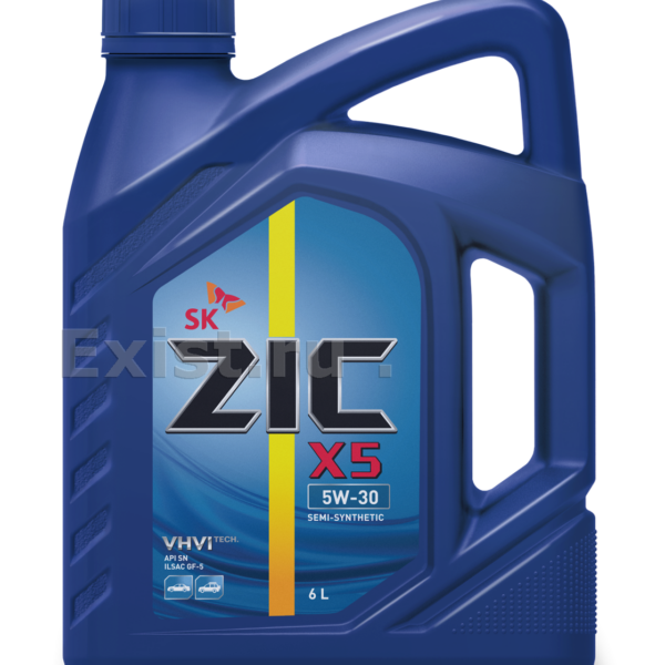 Масло ZIC X5 5W30 6л п/с