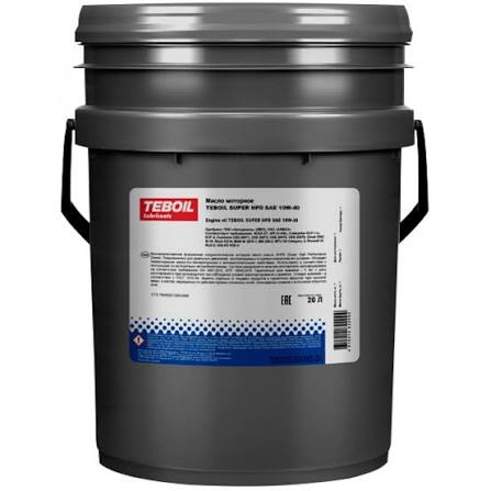 Масло Teboil SUPER HPD 10W40 20л CL-4 E7 QR