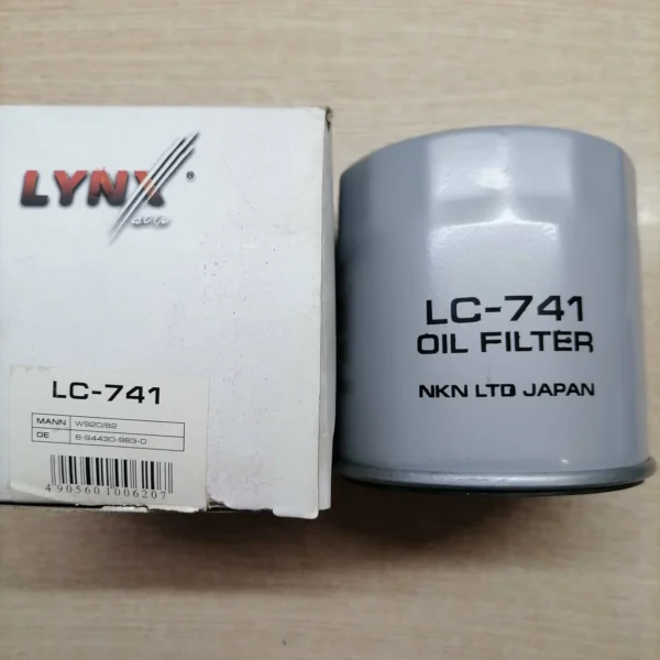Фильтр масляный LYNXauto LC741