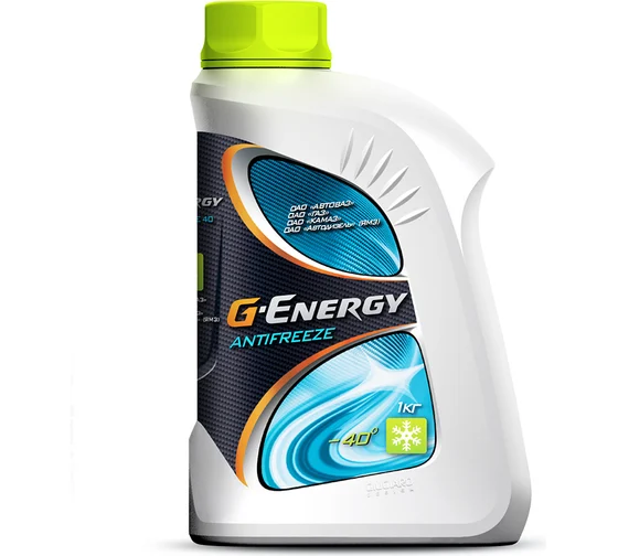 Антифриз G-Energy 40 зеленый 1кг канистра