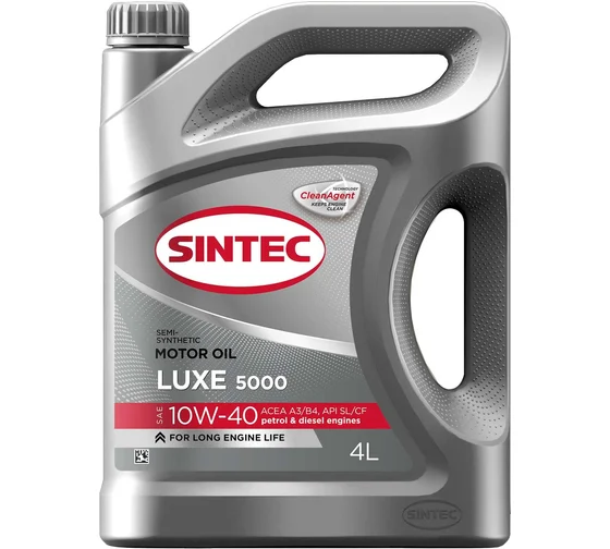 Масло Sintec Люкс 5000 5W40 5л SL/CF