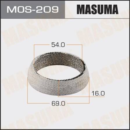 Кольцо глушителя MASUMA MOS-209