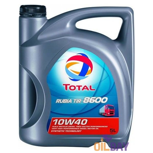 Масло Total Rubia TIR 8600 10W40 5л