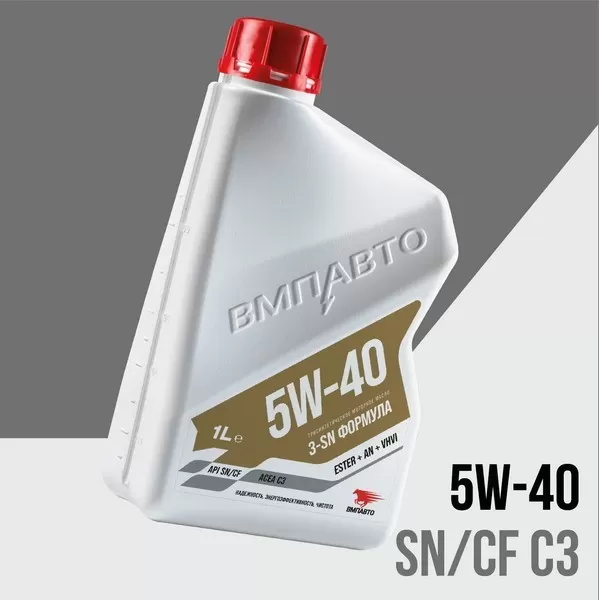Масло VMPAUTO 5W40 SN/CF C3 1л