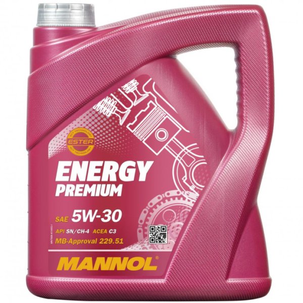 Масло Mannol Energy Premium 5W30 C2/C3 4 л синт.