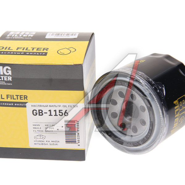 Фильтр масляный BigFilter GB1156