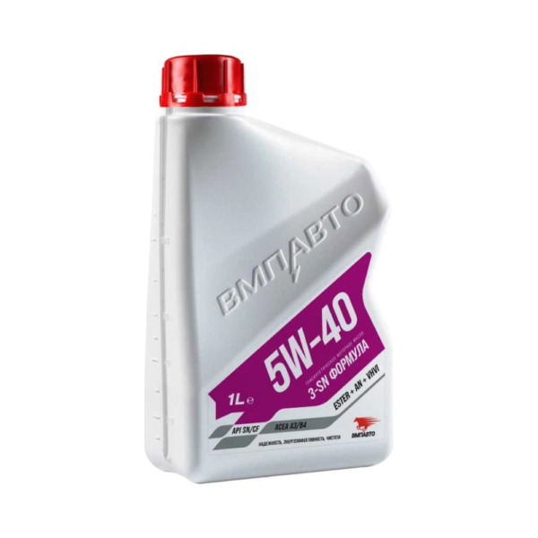 Масло VMPAUTO 5W40 1л SN/CF 3-SN синт