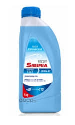 Антифриз Sibiria синий 1кг G11