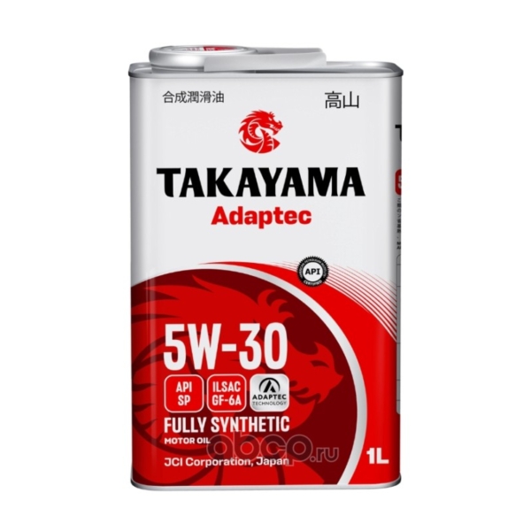 Масло Takayama Adaptec 5W-30 1л GF-6A SP cинт QR
