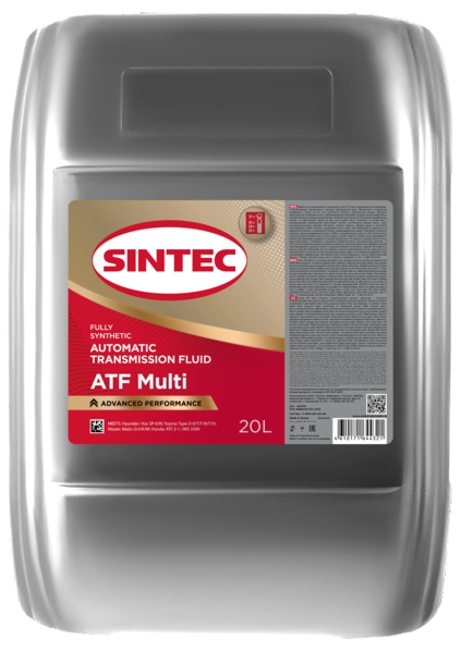 Масло Sintec ATF Multi 20л