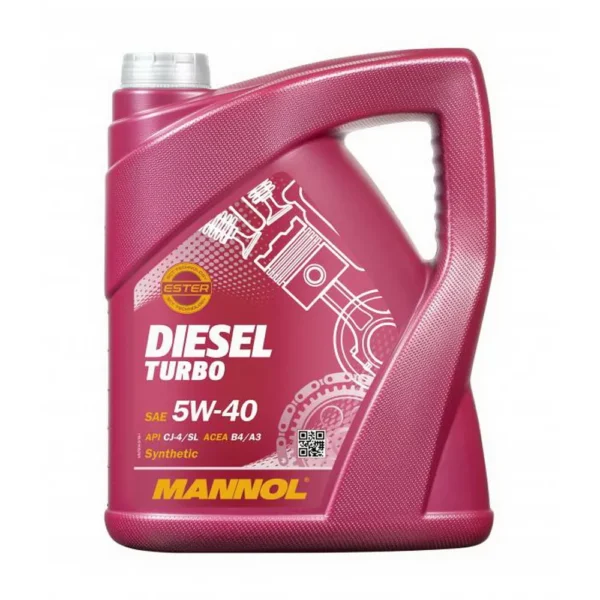 Масло Mannol Diesel Turbo 5W40 5л SN/CL-4