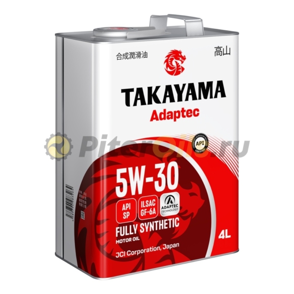 Масло Takayama Adaptec 5W-30 4л ILSAC GF-6A SP cинт