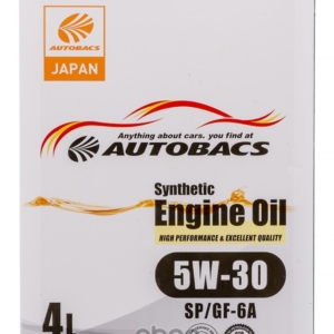 Масло Autobacs 5W30 SP/GF-6 4л