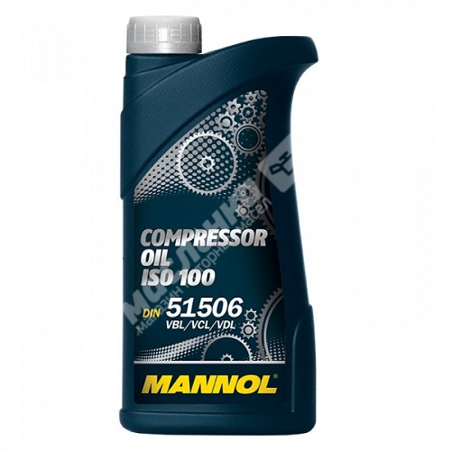 Масло Mannol компрессорное 1л Compressor Oil ISO 100мин.