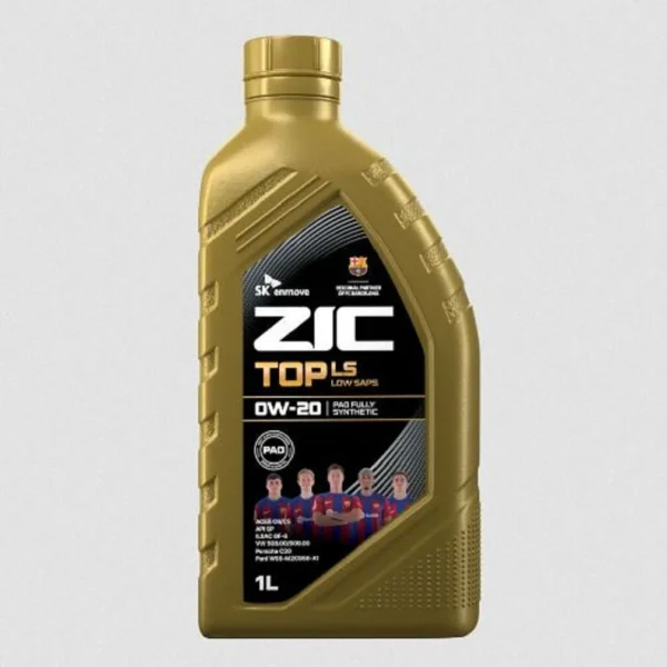 Масло ZIC TOP 0W20 SM/CF 1л