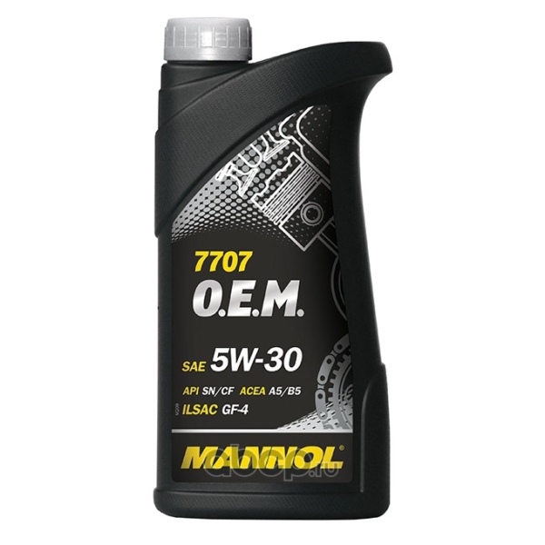 Масло Mannol O.E.M.for Korean 5W30 1л SN/SM/SL синт. металл