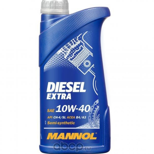 Масло Mannol Diezel Extra 10W40 1л A3/B3