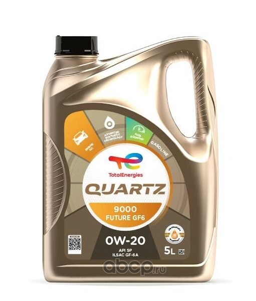 Масло Total Quartz 9000 Future 0W20 5л GF-6