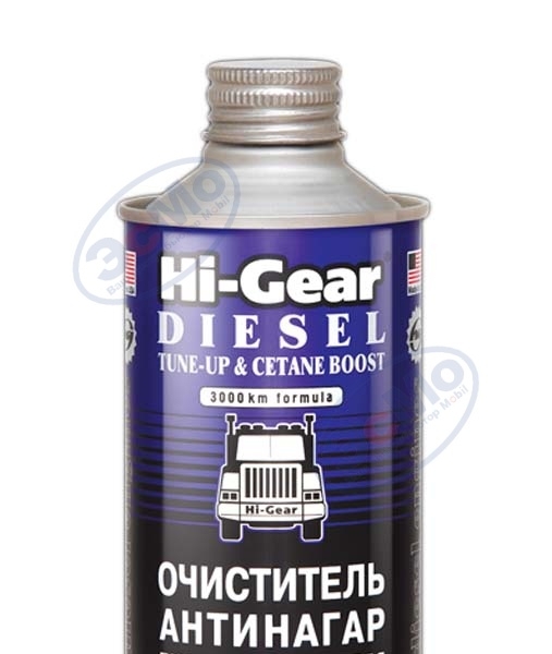 Присадка в топливо HI-Gear на 80л 325мл антинагар для дизеля