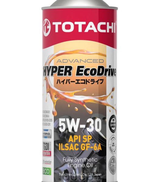 Масло TOTACHI Hyper Ecodrive Fully 5W30 GF-6A 1л QR