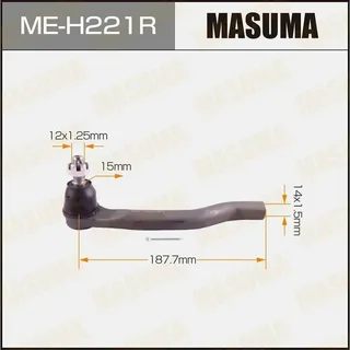 Наконечник рулевой Masuma MEK226R правый