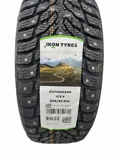 А/ш 205/55R16 IKON Autograph Ice 9 205/55R16 94T шип