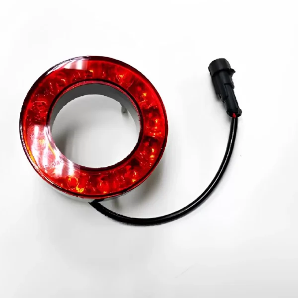 Фонарь задний красный LED круг.