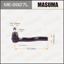 Наконечник рулевой Masuma ME9927L