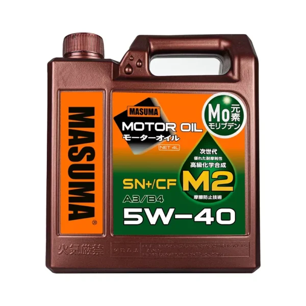 Масло MASUMA M2 5W40 A3/B4 4л синт
