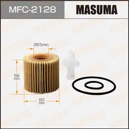Фильтр масляный MASUMA MFC2128 Toyota Corolla