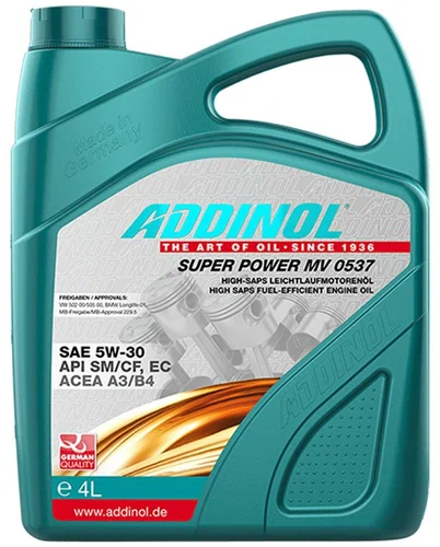 Масло Addinol Super Power 5W30 4л