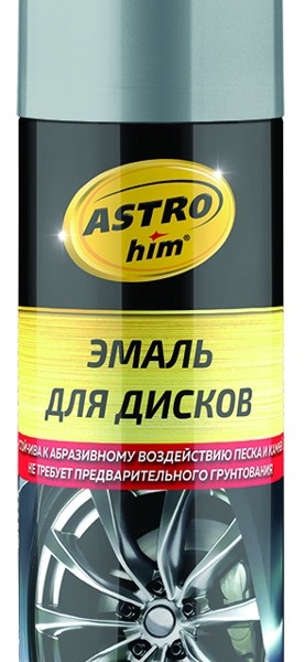 Эмаль Астрохим для дисков хром 520мл
