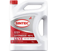 Антифриз Sintec Lux красный 5кг G12+ (-40) QR