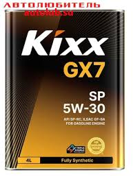 Масло KIXX GX7 5W30 GF-6A синтет 4л QR